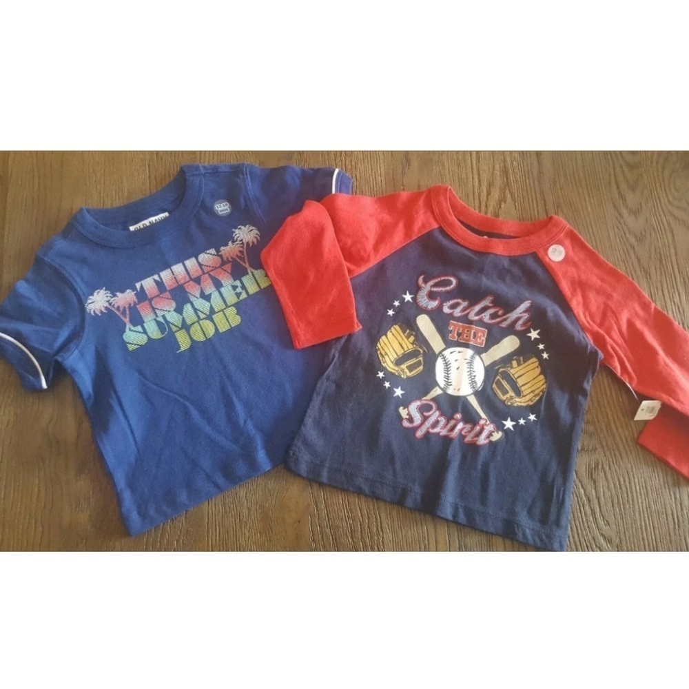 Boys Old Navy shirts size 12-18 mos. NWT - Picture 1 of 4